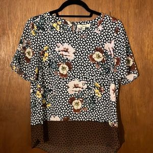 Floral blouse - size small
